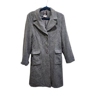 Y Exchange Men's Coat Gray Size 8 Wool